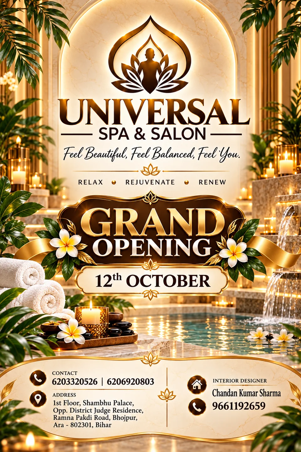 Grand opening of Universal Spa & Salon